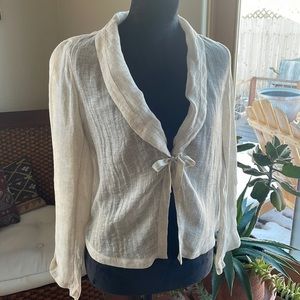 Ellen Fisher Flax top Never Worn
